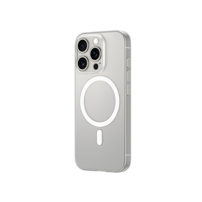 Apple iPhone 16 Pro Max Kılıf M-safe Şarj Özellikli Amazingthing Minimal Air Serisi Kapak Siyah