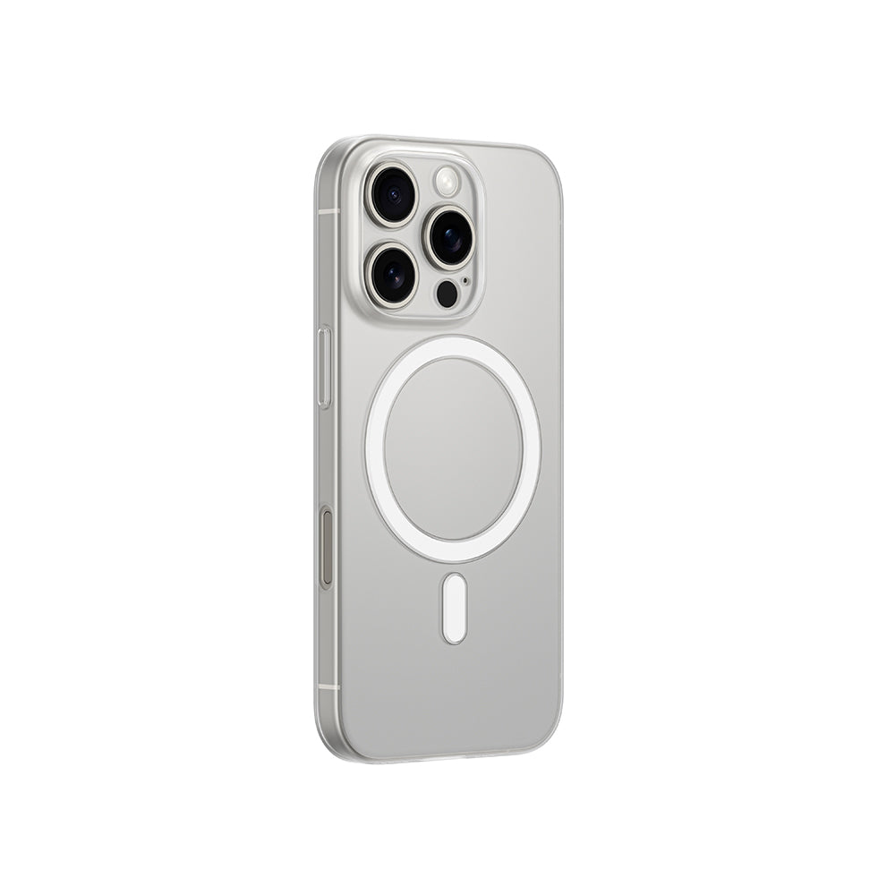 Apple iPhone 16 Pro Max Kılıf M-safe Şarj Özellikli Amazingthing Minimal Air Serisi Kapak Siyah