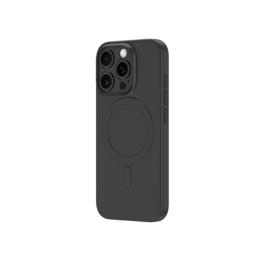 Apple iPhone 16 Pro Max Kılıf M-safe Şarj Özellikli Amazingthing Minimal Air Serisi Kapak Siyah