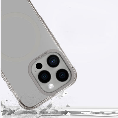 Apple iPhone 16 Pro Max Kılıf Magsafe Şarj Özellikli Amazingthing Omni Serisi Kapak Gri