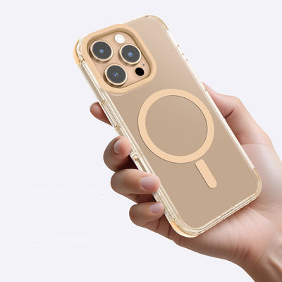 Apple iPhone 16 Pro Max Kılıf Magsafe Şarj Özellikli Amazingthing Omni Serisi Kapak Gri