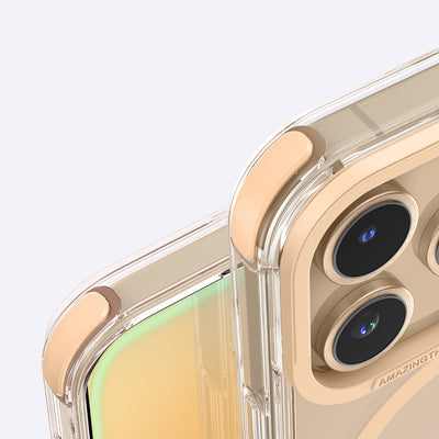 Apple iPhone 16 Pro Max Kılıf Magsafe Şarj Özellikli Amazingthing Omni Serisi Kapak Gri