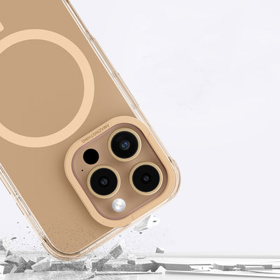 Apple iPhone 16 Pro Max Kılıf Magsafe Şarj Özellikli Amazingthing Omni Serisi Kapak Gri