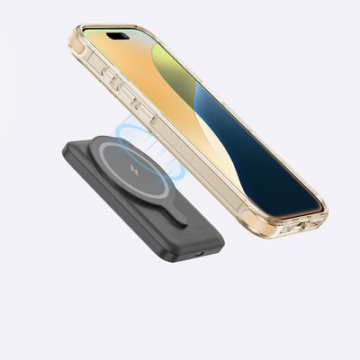 Apple iPhone 16 Pro Max Kılıf Magsafe Şarj Özellikli Amazingthing Omni Serisi Kapak Gri
