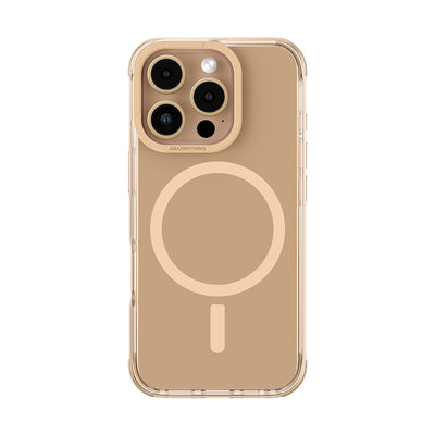 Apple iPhone 16 Pro Max Kılıf Magsafe Şarj Özellikli Amazingthing Omni Serisi Kapak Gri