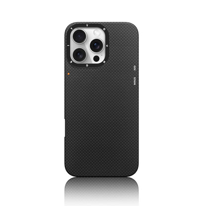 iPhone 16 Pro Max Kılıf M-safe Şarj Özellikli Aramid Fiber Youngkit 1500D Kevlar Extreme Wing Serisi Kılıf