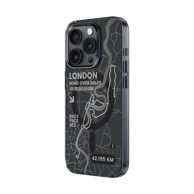 Apple iPhone 16 Pro Max Kılıf Magsafe Şarj Özellikli Benks City Serisi Kapak Mavi