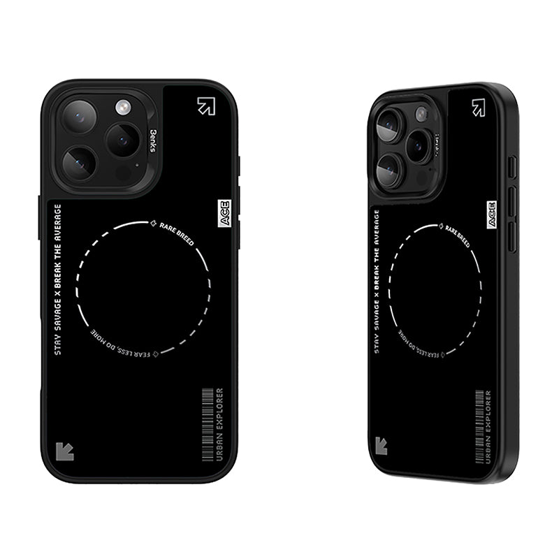 Apple iPhone 16 Pro Max Kılıf Magsafe Şarj Özellikli Benks Dynamic Basis Kapak Beyaz