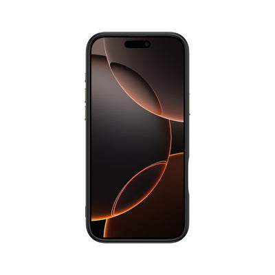 Apple iPhone 16 Pro Max Kılıf M-safe Şarj Özellikli Karbon Fiber Görünümlü Zore Antina Kapak Siyah