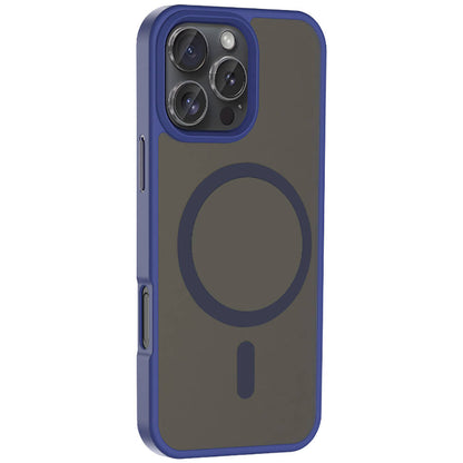 iPhone 16 Pro Max Kılıf M-safe Şarj Özellikli Mat Arka Yüzey Zore Sio Kılıf