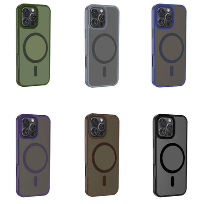 iPhone 16 Pro Max Kılıf M-safe Şarj Özellikli Mat Arka Yüzey Zore Sio Kılıf