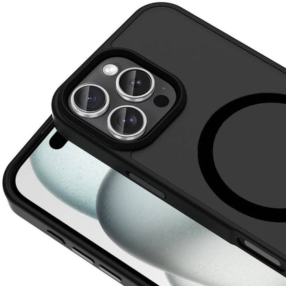 iPhone 16 Pro Max Kılıf M-safe Şarj Özellikli Mat Arka Yüzey Zore Sio Kılıf