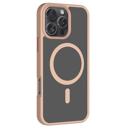 iPhone 16 Pro Max Kılıf M-safe Şarj Özellikli Mat Arka Yüzey Zore Sio Kılıf