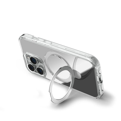 iPhone 16 Pro Max Kılıf M-safe Şarj Özellikli Raptic Air Stand Serisi Aynalı Arka Yüzey Standlı Kılıf