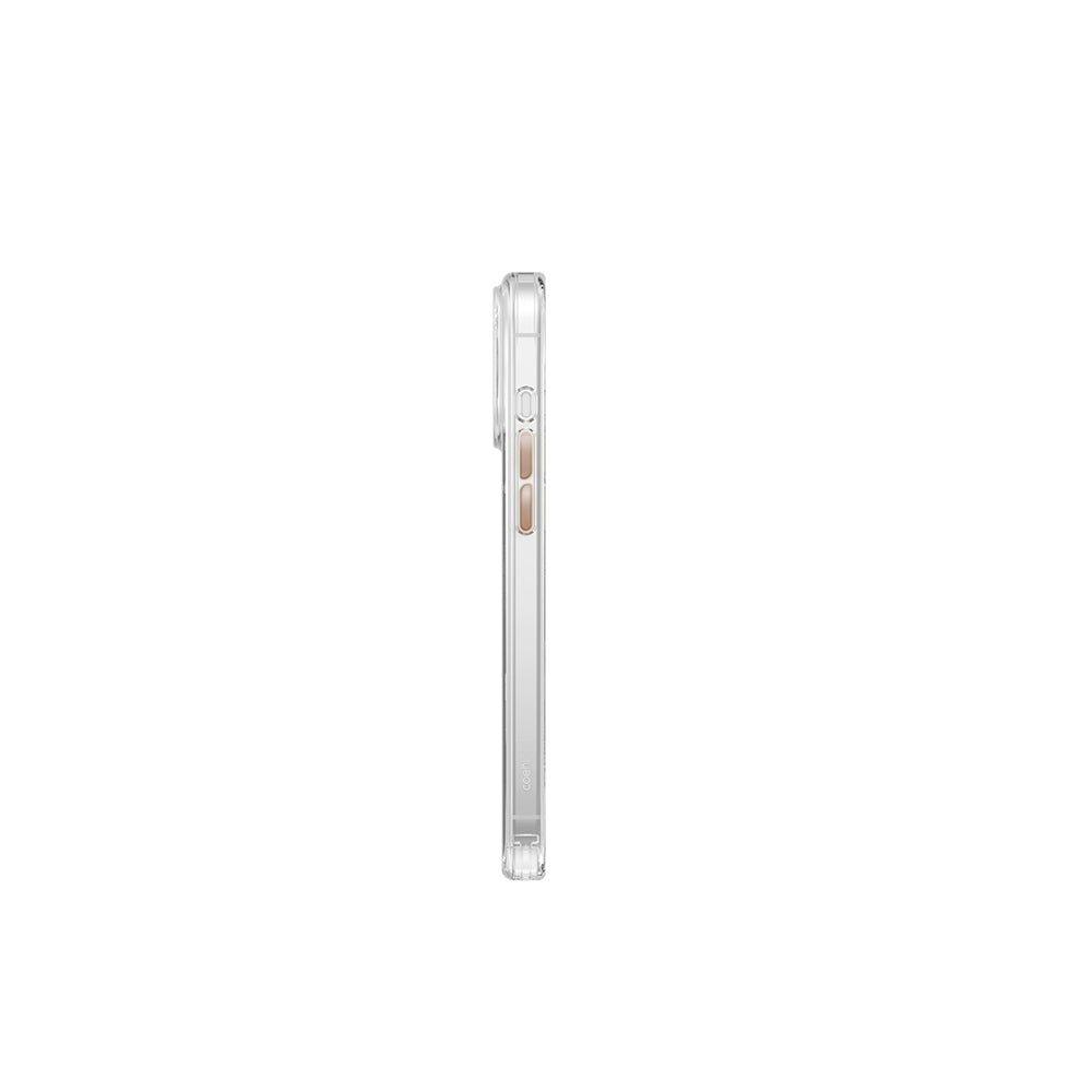 Apple iPhone 16 Pro Max Kılıf Magsafe Şarj Özellikli Şeffaf Arka Yüzey Coehl Verdure Kapak Şeffaf