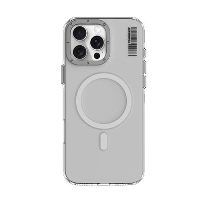Apple iPhone 16 Pro Max Kılıf Magsafe Şarj Özellikli Şeffaf Youngkit Crystal Shield Serisi Kapak Gold