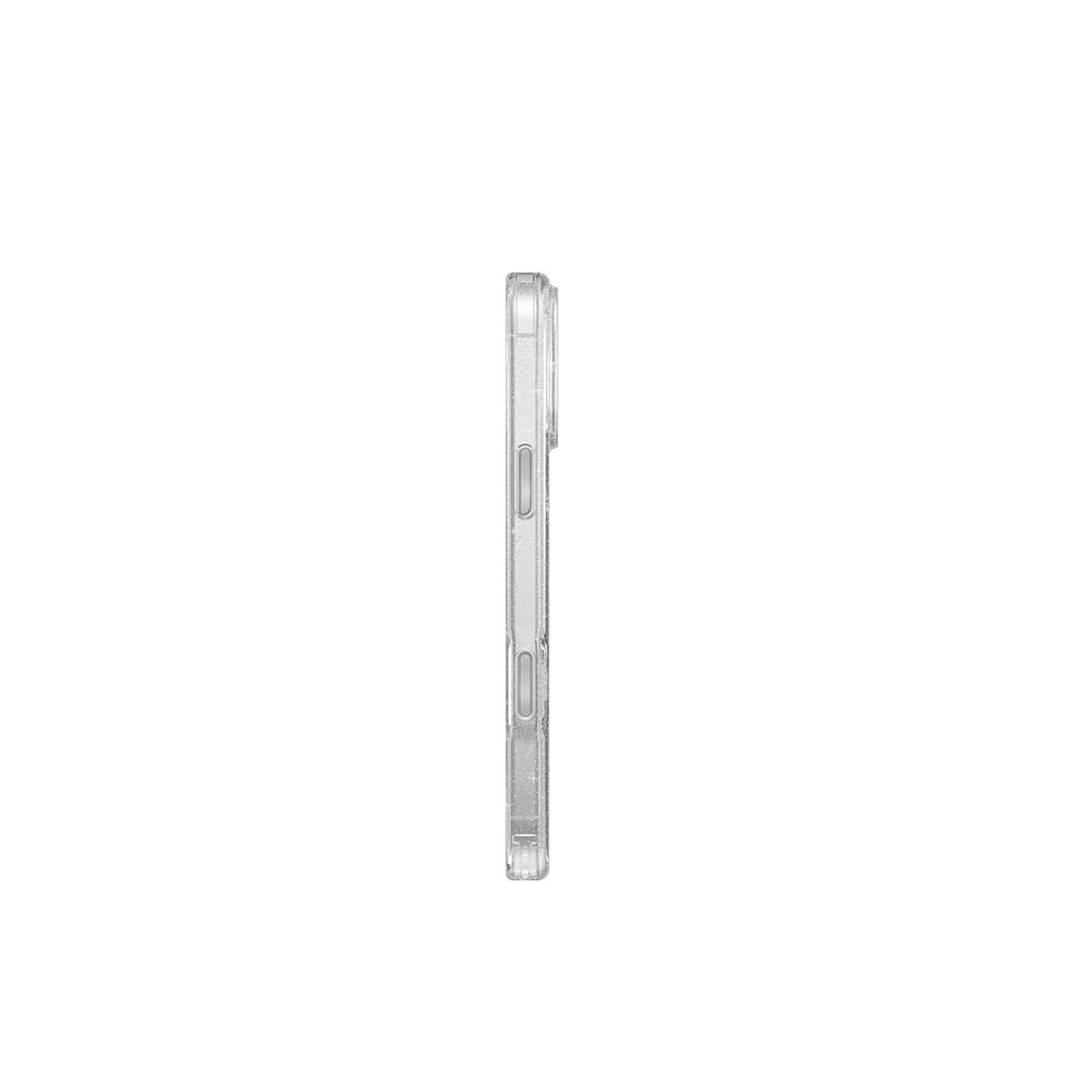 Apple iPhone 16 Pro Max Kılıf Magsafe Şarj Özellikli Simli Arka Yüzey Askı Aparatlı Coehl Lumino Kapak Rose Gold