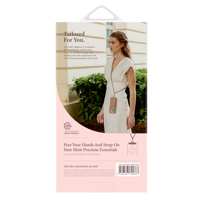 iPhone 16 Pro Max Kılıf M-safe Şarj Özellikli Soft Arka Yüzey Askı İpli Coehl Muse Kılıf