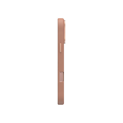 Apple iPhone 16 Pro Max Kılıf Magsafe Şarj Özellikli Soft Arka Yüzey Askı İpli Coehl Muse Kapak Krem