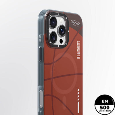 Apple iPhone 16 Pro Max Kılıf Magsafe Şarj Özellikli Spor Tasarımlı Youngkit Dynamic Serisi Kapak Yeşil
