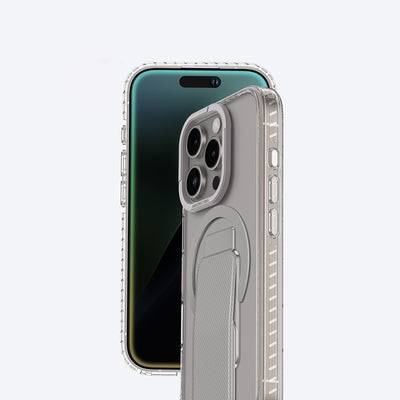 Apple iPhone 16 Pro Max Kılıf Magsafe Şarj Özellikli Standlı Amazingthing Titan Pro Plus Kapak Rose Gold