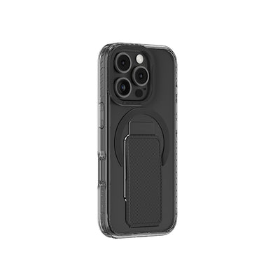 Apple iPhone 16 Pro Max Kılıf Magsafe Şarj Özellikli Standlı Amazingthing Titan Pro Plus Kapak Siyah