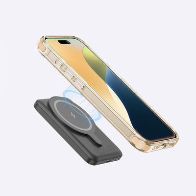 Apple iPhone 16 Pro Max Kılıf Magsafe Şarj Özellikli Standlı Set Amazingthing Omni Adventure Serisi Kapak Rose Gold