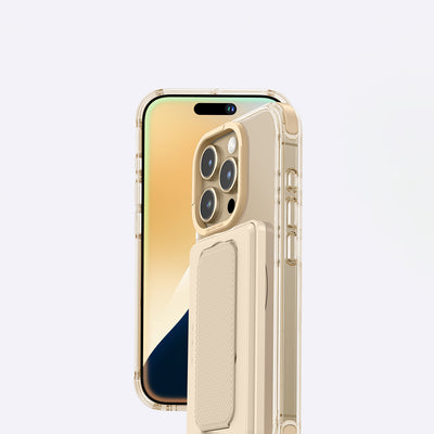 Apple iPhone 16 Pro Max Kılıf Magsafe Şarj Özellikli Standlı Set Amazingthing Omni Adventure Serisi Kapak Rose Gold