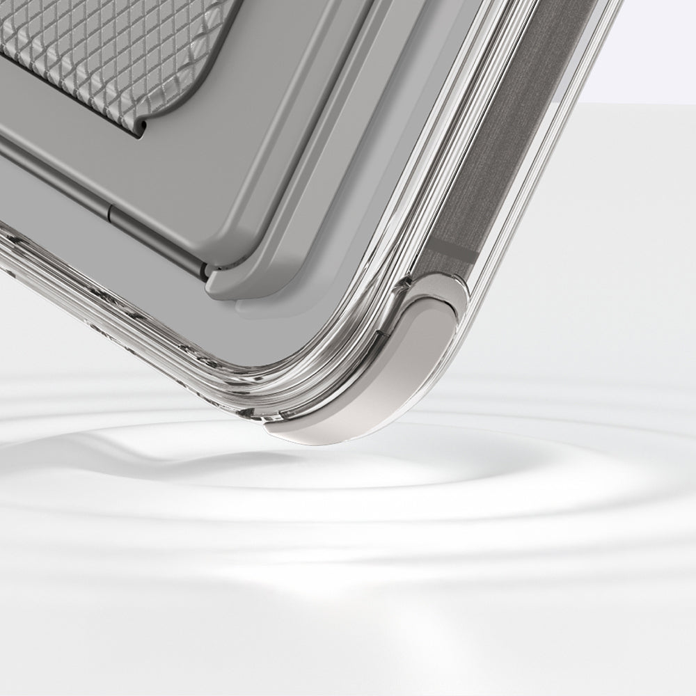 Apple iPhone 16 Pro Max Kılıf Magsafe Şarj Özellikli Standlı Set Amazingthing Omni Adventure Serisi Kapak Rose Gold