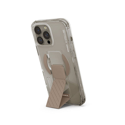 Apple iPhone 16 Pro Max Kılıf Magsafe Şarj Özellikli Teknoloji Desenli Standlı Skinarma Axon Kapak Siyah