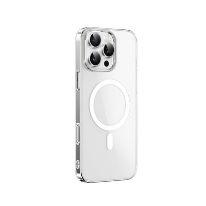 iPhone 16 Pro Max Kılıf M-safe Şarj Özellikli Wiwu YXK-207 Invisible Pro Sert PC Kılıf