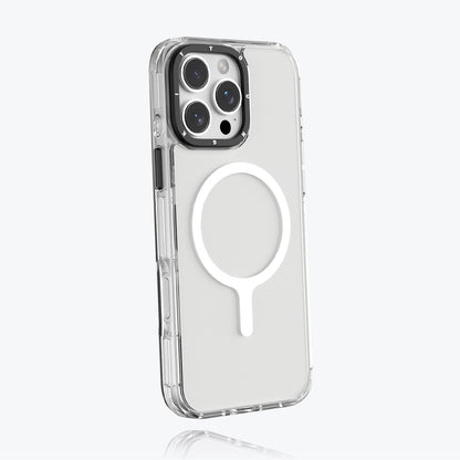 iPhone 16 Pro Max Kılıf M-safe Şarj Özellikli YoungKit Crystal Color Serisi Kılıf