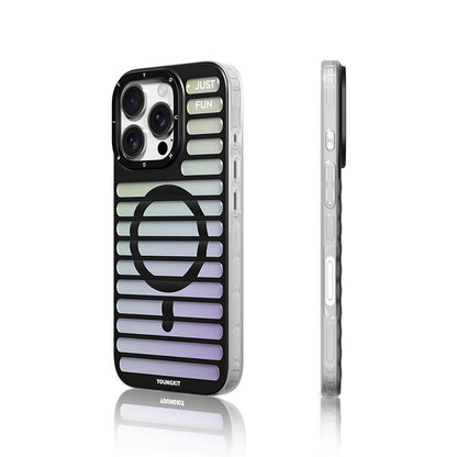 iPhone 16 Pro Max Kılıf M-safe Şarj Özellikli Youngkit Geek Serisi Kılıf