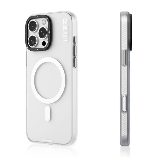 iPhone 16 Pro Max Kılıf M-safe Şarj Özellikli Youngkit Hidden Sand Serisi Kılıf
