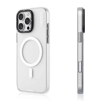 Apple iPhone 16 Pro Max Kılıf Magsafe Şarj Özellikli Youngkit Hidden Sand Serisi Kapak Gold
