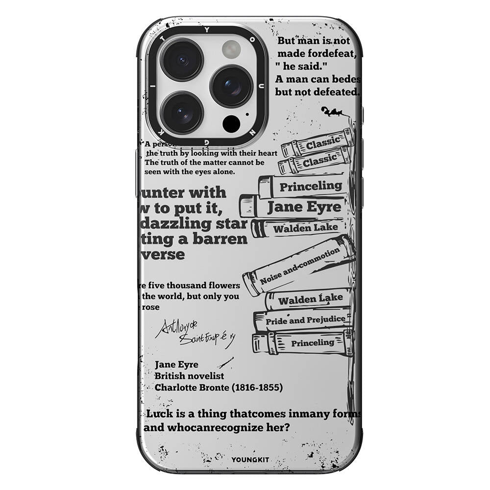 iPhone 16 Pro Max Kılıf M-safe Şarj Özellikli Youngkit Literary Serisi Classic Kılıf