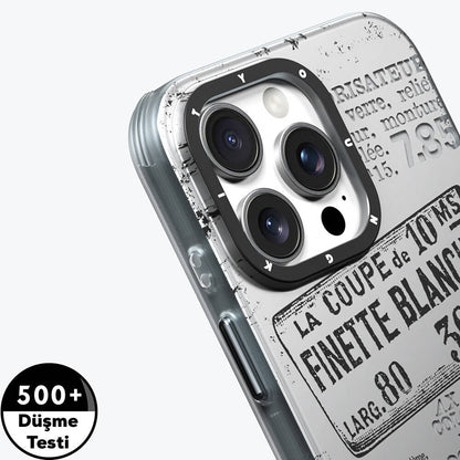 iPhone 16 Pro Max Kılıf M-safe Şarj Özellikli Youngkit Literary Serisi Retro Magz Kılıf