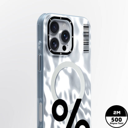iPhone 16 Pro Max Kılıf M-safe Şarj Özellikli Youngkit Mathematical Serisi Kılıf