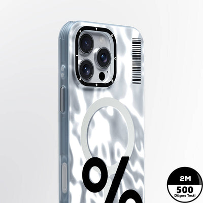Apple iPhone 16 Pro Max Kılıf Magsafe Şarj Özellikli Youngkit Mathematical Serisi Kapak Colorful