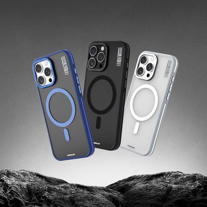 iPhone 16 Pro Max Kılıf M-safe Şarj Özellikli Youngkit Rock Sand Serisi Kılıf