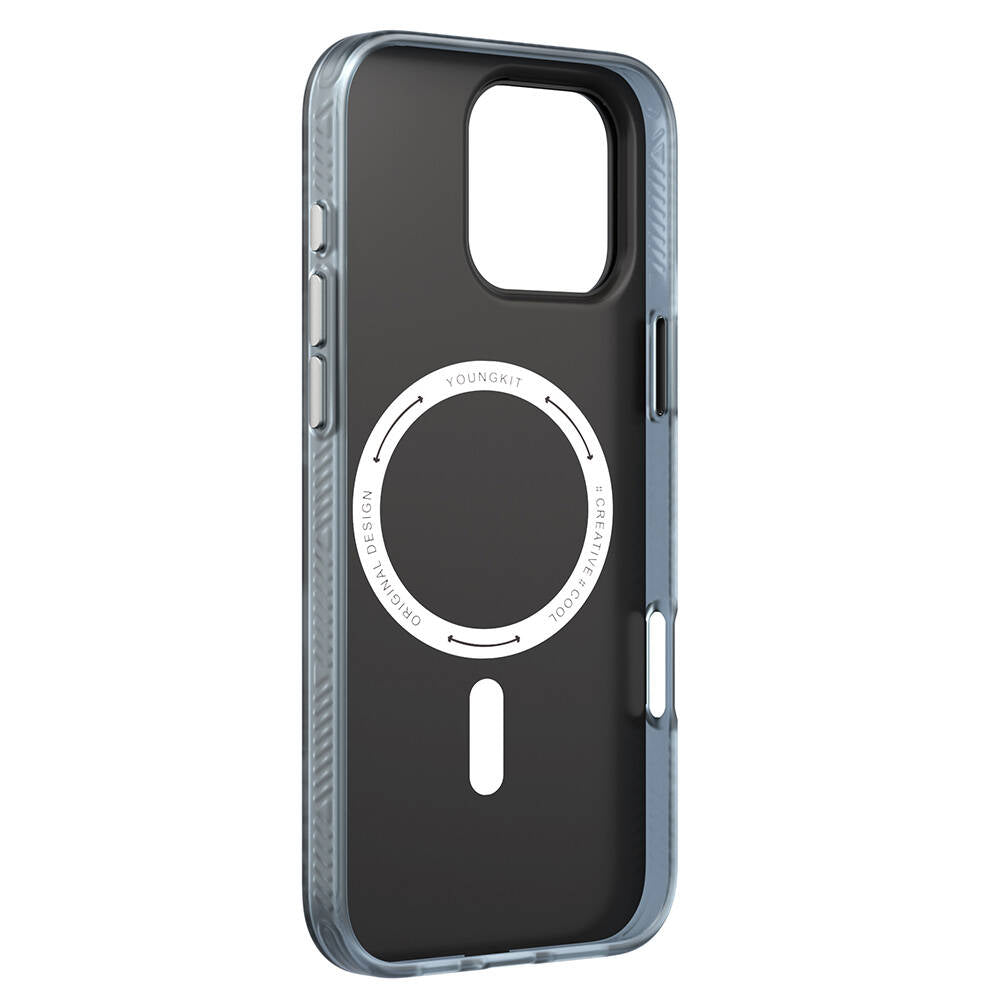 iPhone 16 Pro Max Kılıf M-safe Şarj Özellikli Youngkit Technology Serisi Kılıf