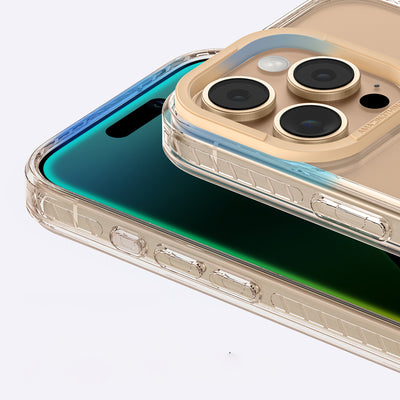 Apple iPhone 16 Pro Max Kılıf Magsafe Şarj Özellikli Yüzük Standlı Amazingthing Titan Pro Serisi Kapak Rose Gold