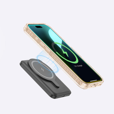 Apple iPhone 16 Pro Max Kılıf Magsafe Şarj Özellikli Yüzük Standlı Amazingthing Titan Pro Serisi Kapak Rose Gold