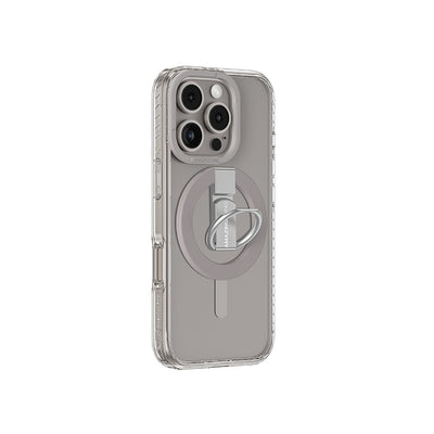 Apple iPhone 16 Pro Max Kılıf Magsafe Şarj Özellikli Yüzük Standlı Amazingthing Titan Pro Serisi Kapak Rose Gold