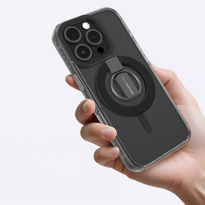 iPhone 16 Pro Max Kılıf M-safe Şarj Özellikli Yüzük Standlı Amazingthing Titan Pro Serisi Kılıf