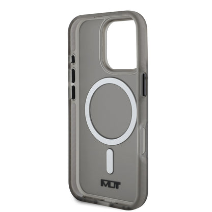 iPhone 16 Pro Max Kılıf TUMI Orjinal Lisanslı M-safe Şarj Özellikli Airbagli Buzlu Transparan Kılıf