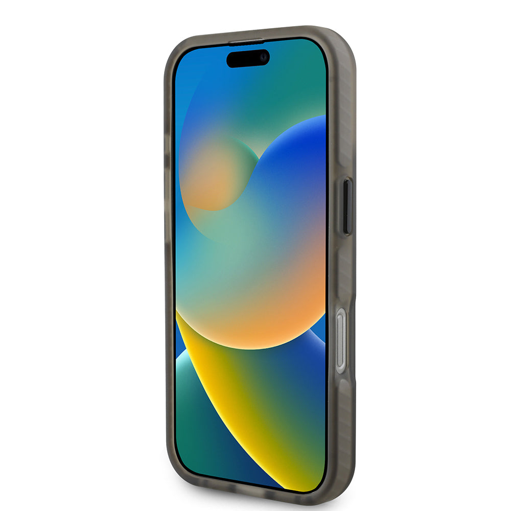 iPhone 16 Pro Max Kılıf TUMI Orjinal Lisanslı M-safe Şarj Özellikli Airbagli Buzlu Transparan Kılıf