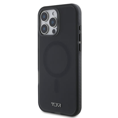 iPhone 16 Pro Max Kılıf TUMI Orjinal Lisanslı M-safe Şarj Özellikli Airbagli Buzlu Transparan Kılıf