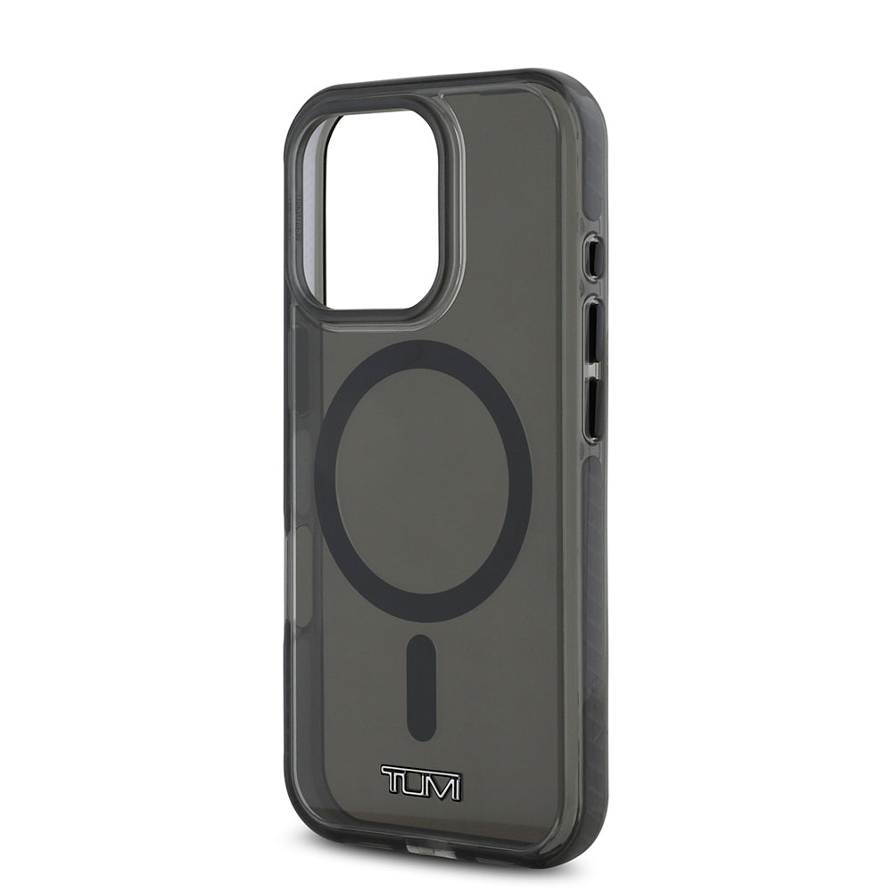 iPhone 16 Pro Max Kılıf TUMI Orjinal Lisanslı M-safe Şarj Özellikli Airbagli Transparan Kılıf