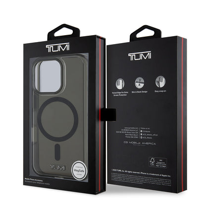 iPhone 16 Pro Max Kılıf TUMI Orjinal Lisanslı M-safe Şarj Özellikli Airbagli Transparan Kılıf